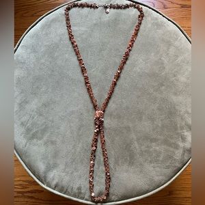 Copper Knot Chain Necklace
